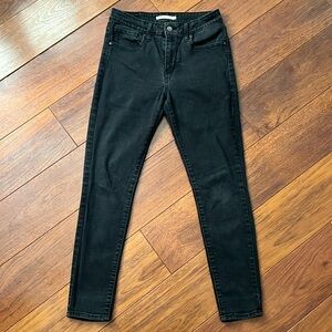 721 Levi High Rise Skinny Jeans